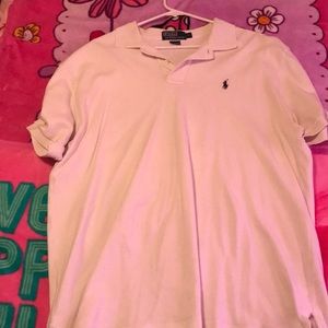 Ralph Lauren polo shirt “white “ in color